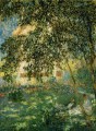 Détente dans le jardin Argenteuil Claude Monet
